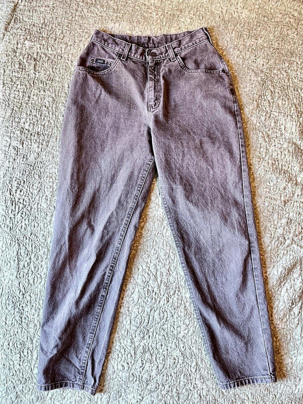 VTG 90 Lee Original Jeans Straight Leg Grey Jeans